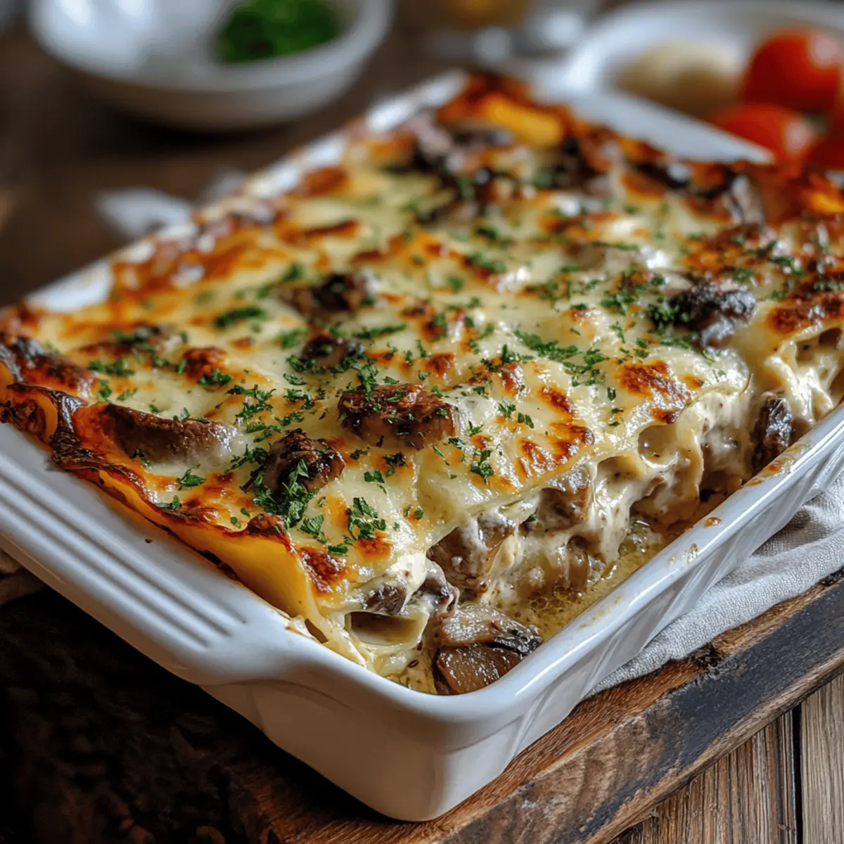 Mushroom Lasagna: A Cozy Veggie Delight for Everyone 2 Mushroom Lasagna po8ned