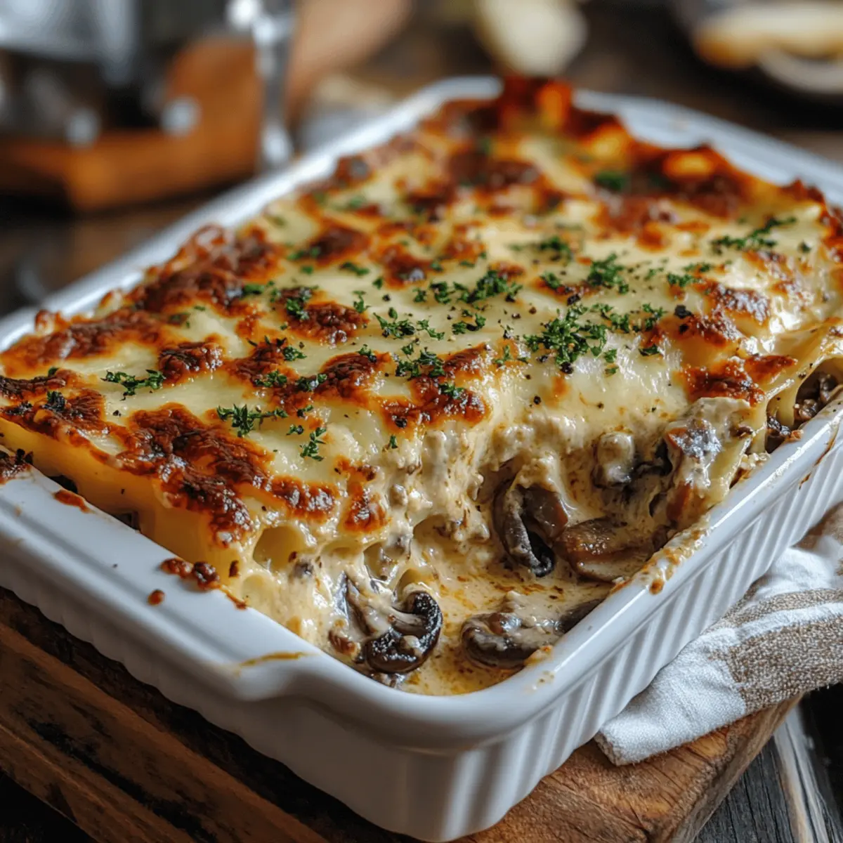 Mushroom Lasagna: A Cozy Veggie Delight for Everyone 1