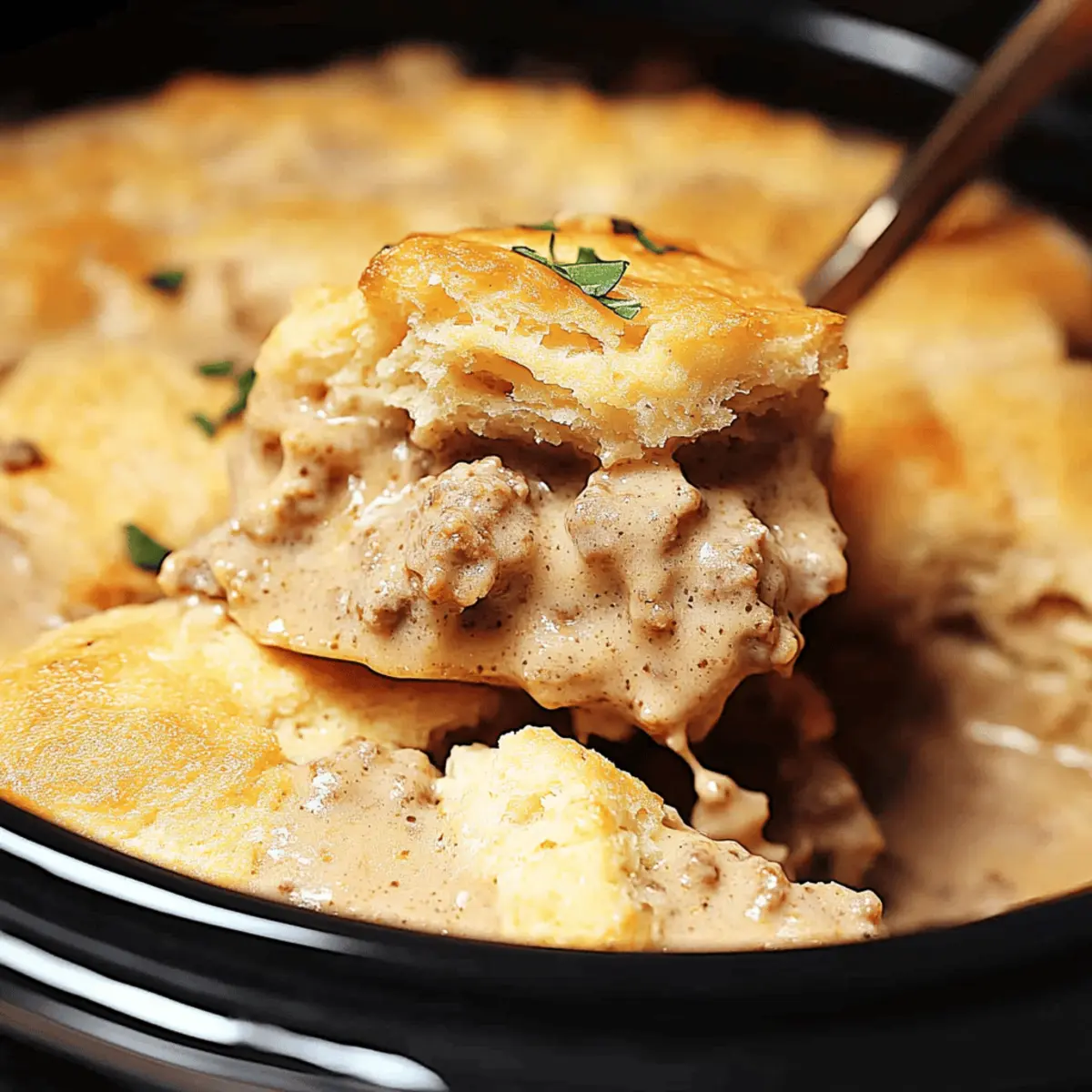 Sausage Gravy Casserole ls7mig