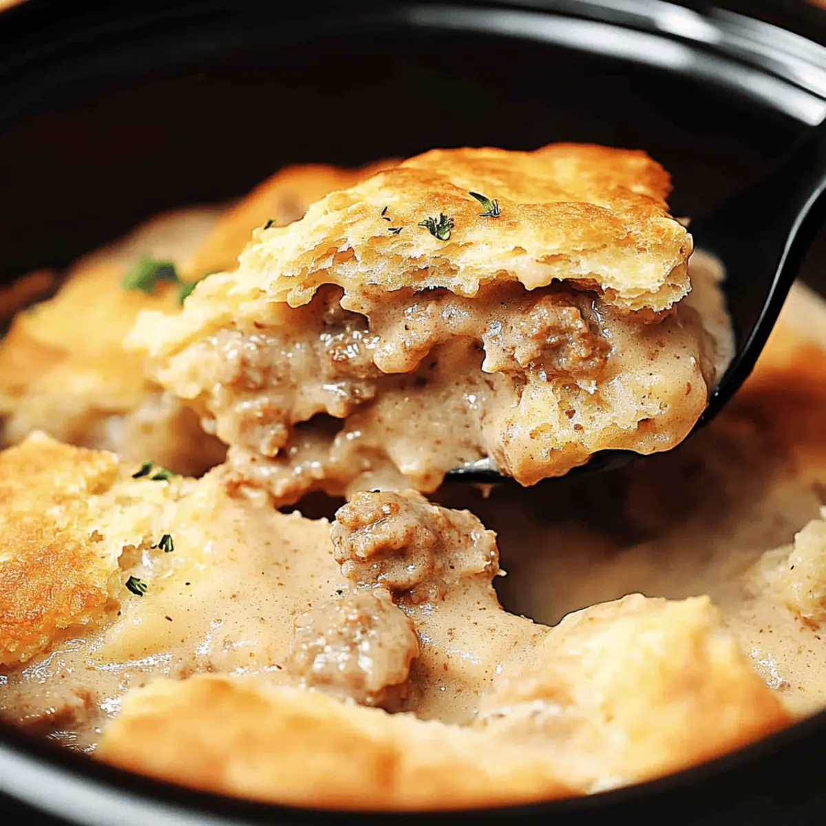 Sausage Gravy Casserole zgjgkk