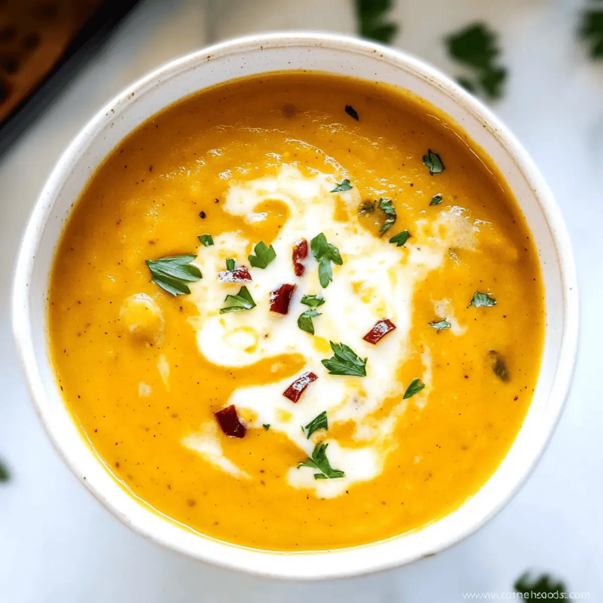 Savory Pumpkin Bisque phohzl