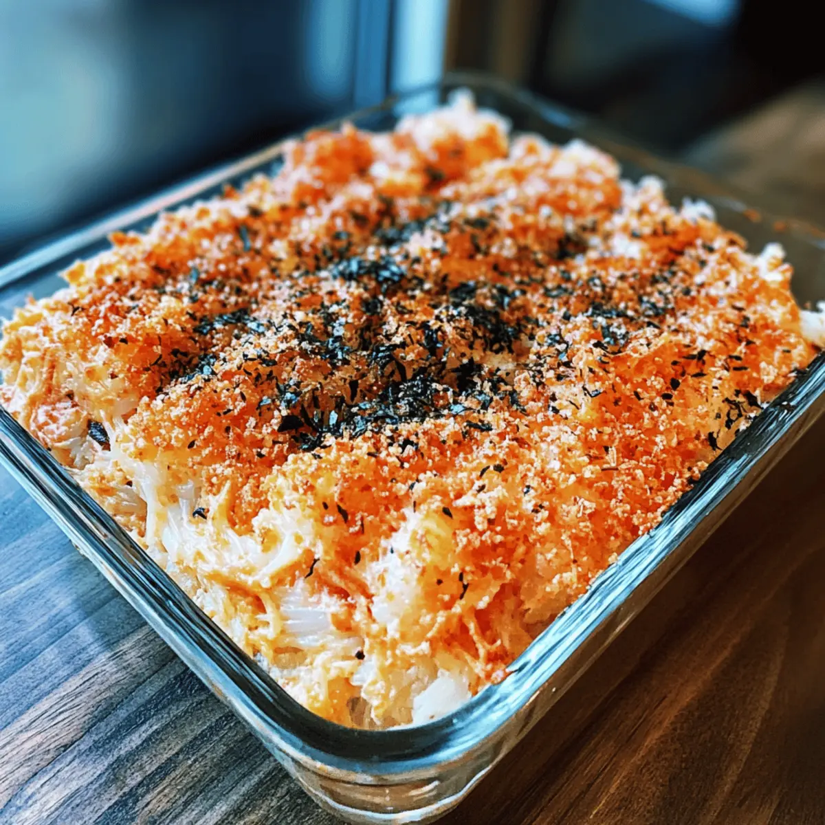 Tuna & Creamy Crab Sushi Bake