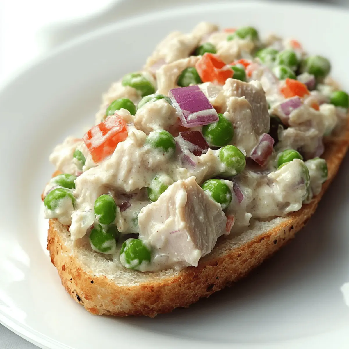 Tuna Salad with Peas iulmcf