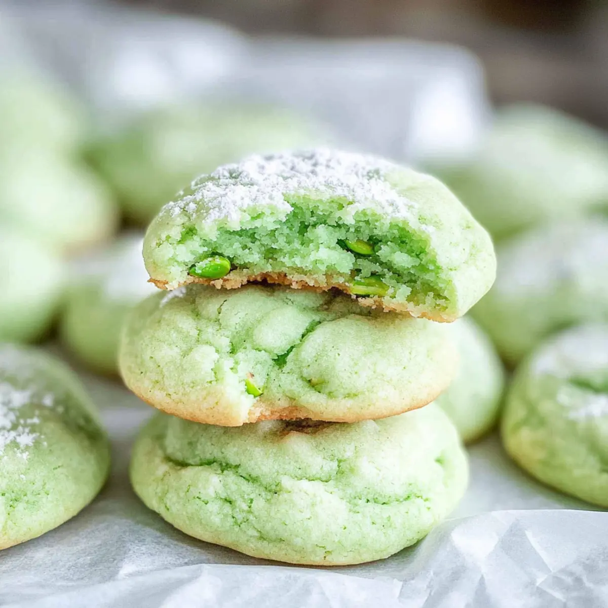 Irresistible Chewy Pistachio Pudding Cookies for Celebrations