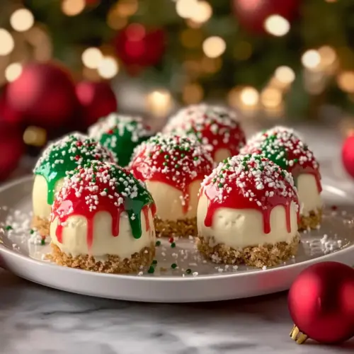 Irresistible No-Bake Christmas Cheesecake Bites to Impress 12 No-Bake Christmas Cheesecake Bites