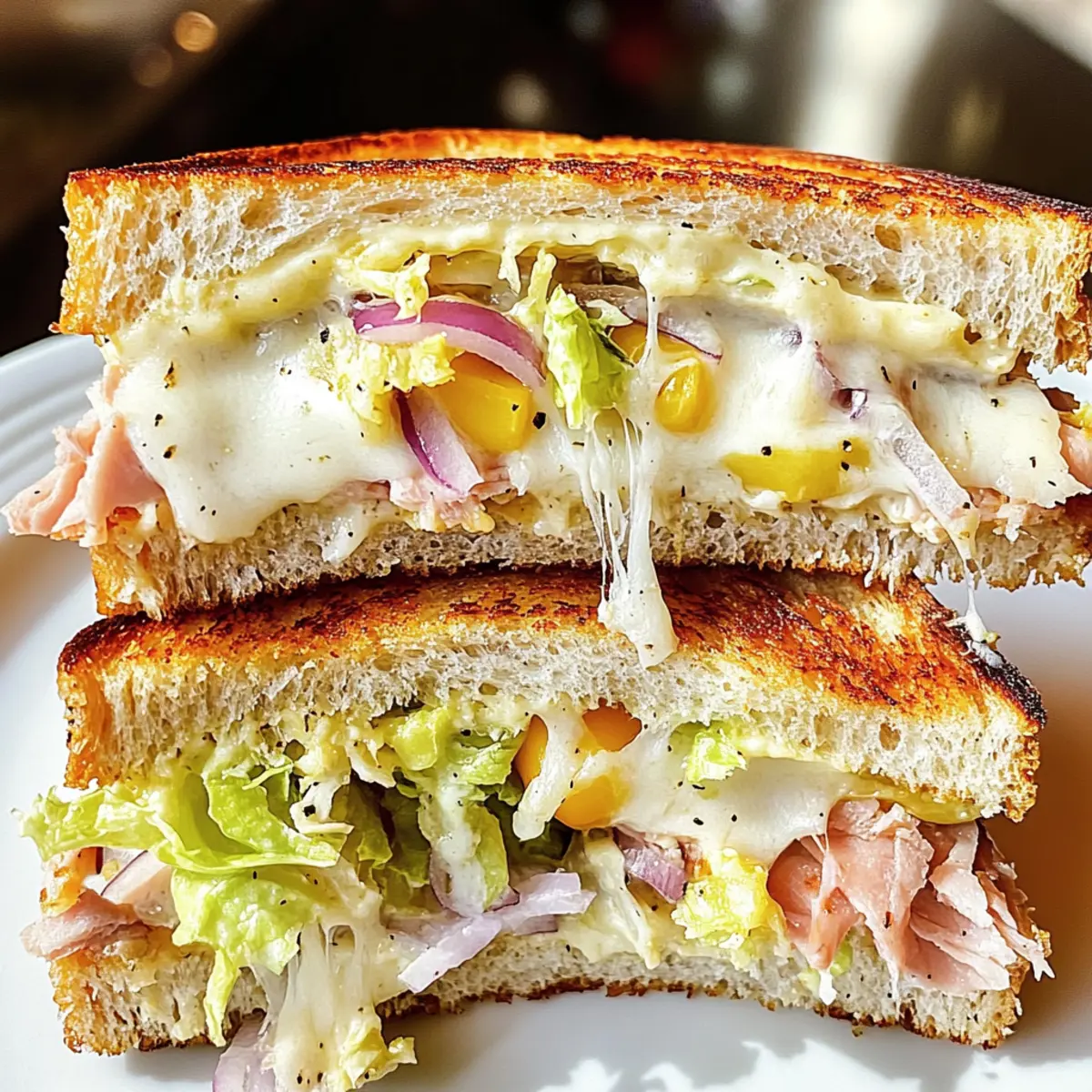 Grinder Grilled Cheese Sandwich