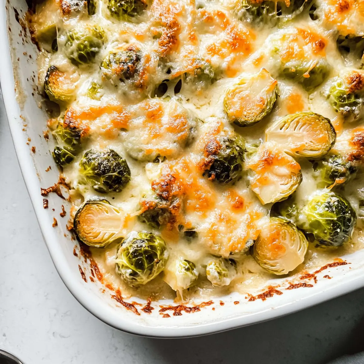 Garlicky Creamy Brussels Sprouts Au Gratin for Cozy Gatherings 1 e21deb1d a2a8 45d6 a755 e91f5b1035a4tr beywr3
