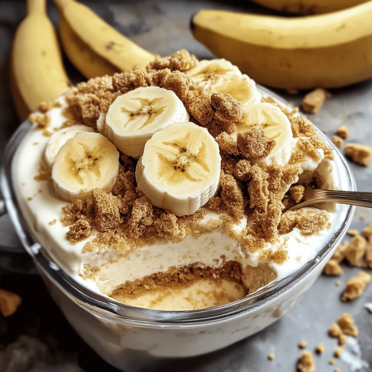 Biscoff Banana Pudding