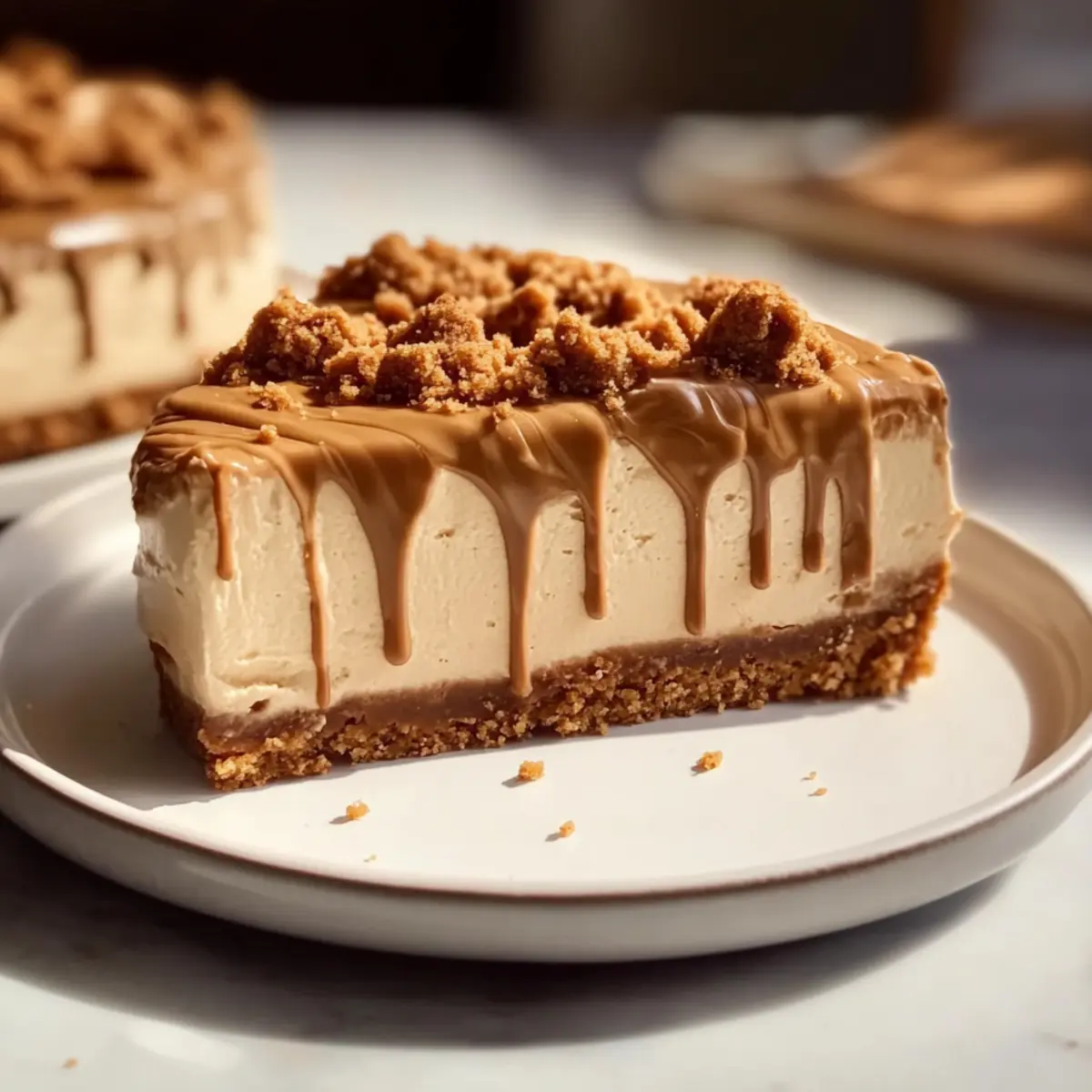 Creamy No Bake Biscoff Cheesecake That Will Wow Your Guests 4 No Bake Biscoff Cheesecake