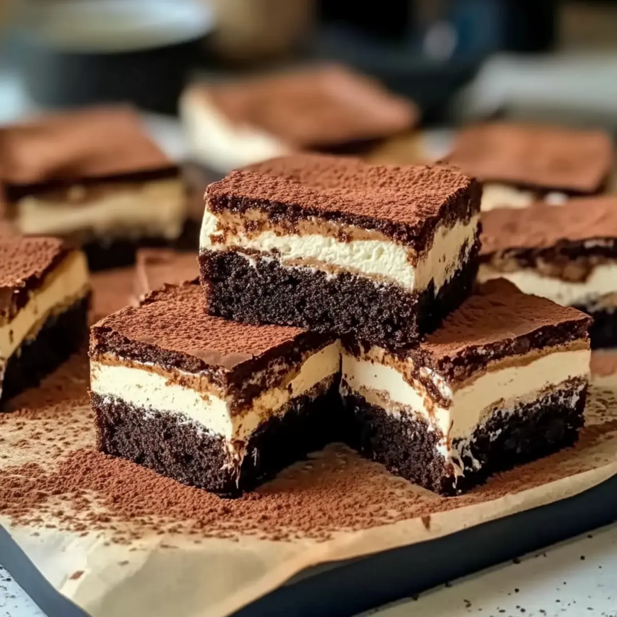 Decadent Tiramisu Brownies That You Can’t Resist 4 Tiramisu Brownies