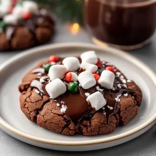 Decadent Hot Cocoa Cookies: A Cozy Chocolate Delight 1 Hot Cocoa Cookies