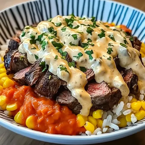 Savor the Flavor: Steak Queso Rice Bowl in 25 Minutes 18 Steak Queso Rice Bowl