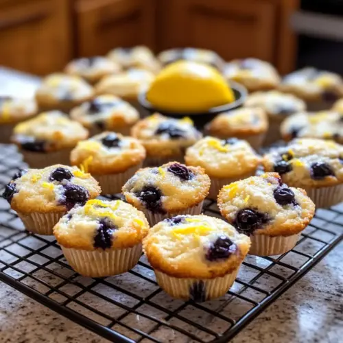 Blueberry and Lemon Zest Cottage Cheese Bites