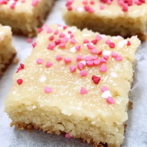 Almond Flour Sugar Cookie Bars