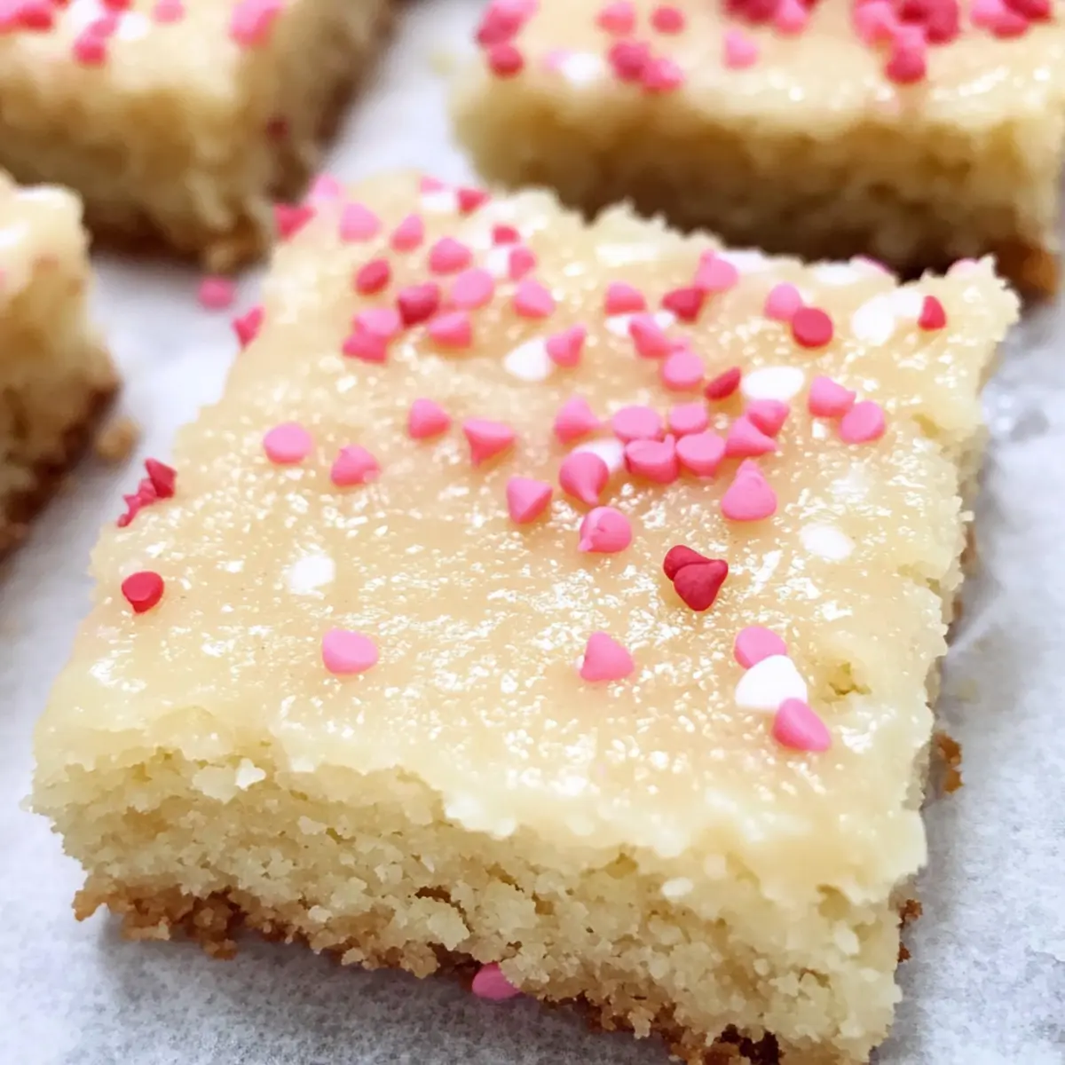 Almond Flour Sugar Cookie Bars