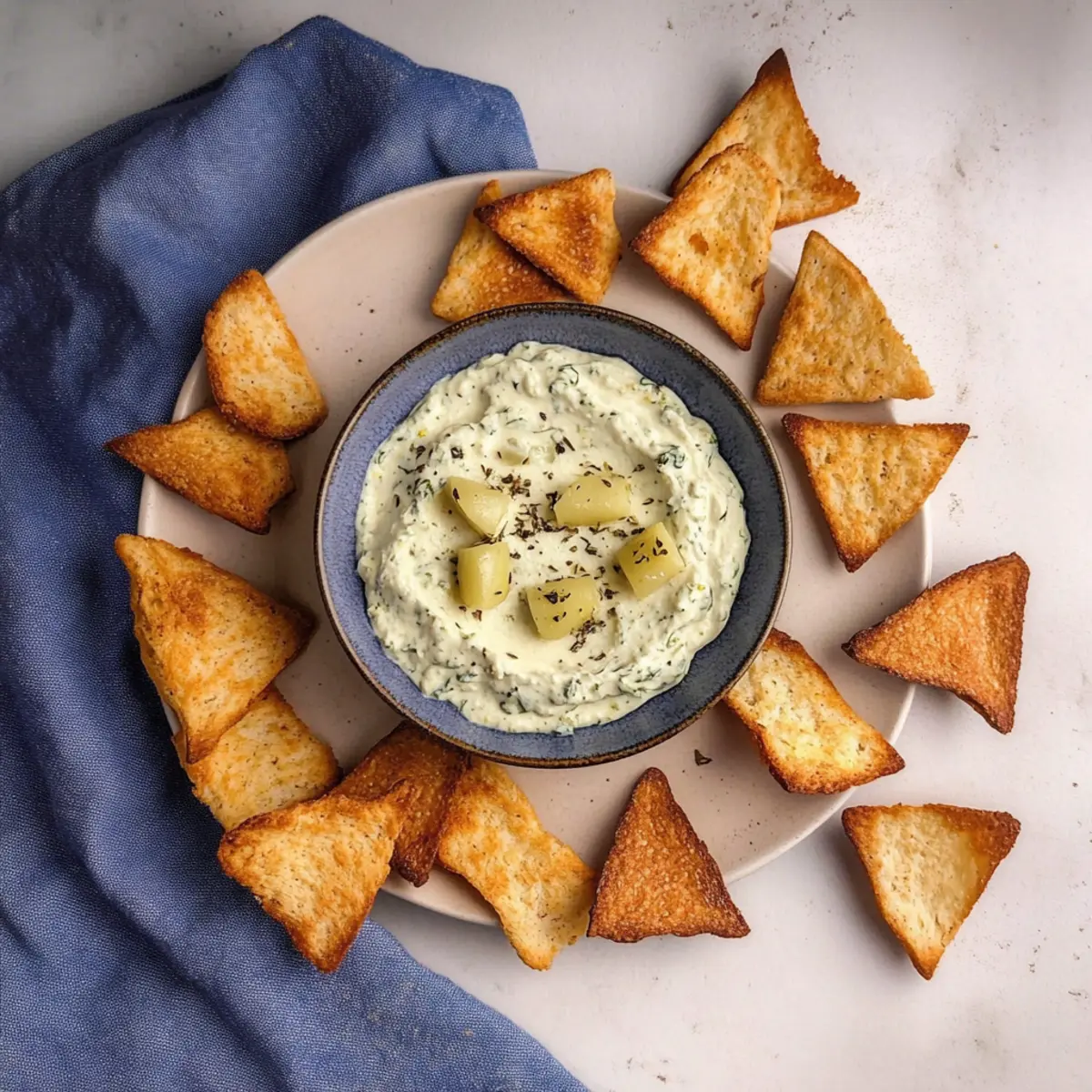 Delicious Pepperoncini Dip with Crunchy Bagel Chips Made Easy 3 f16eaab1 864b 4217 a8a8