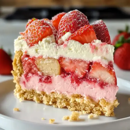 Strawberry Shortcake Cheesecake