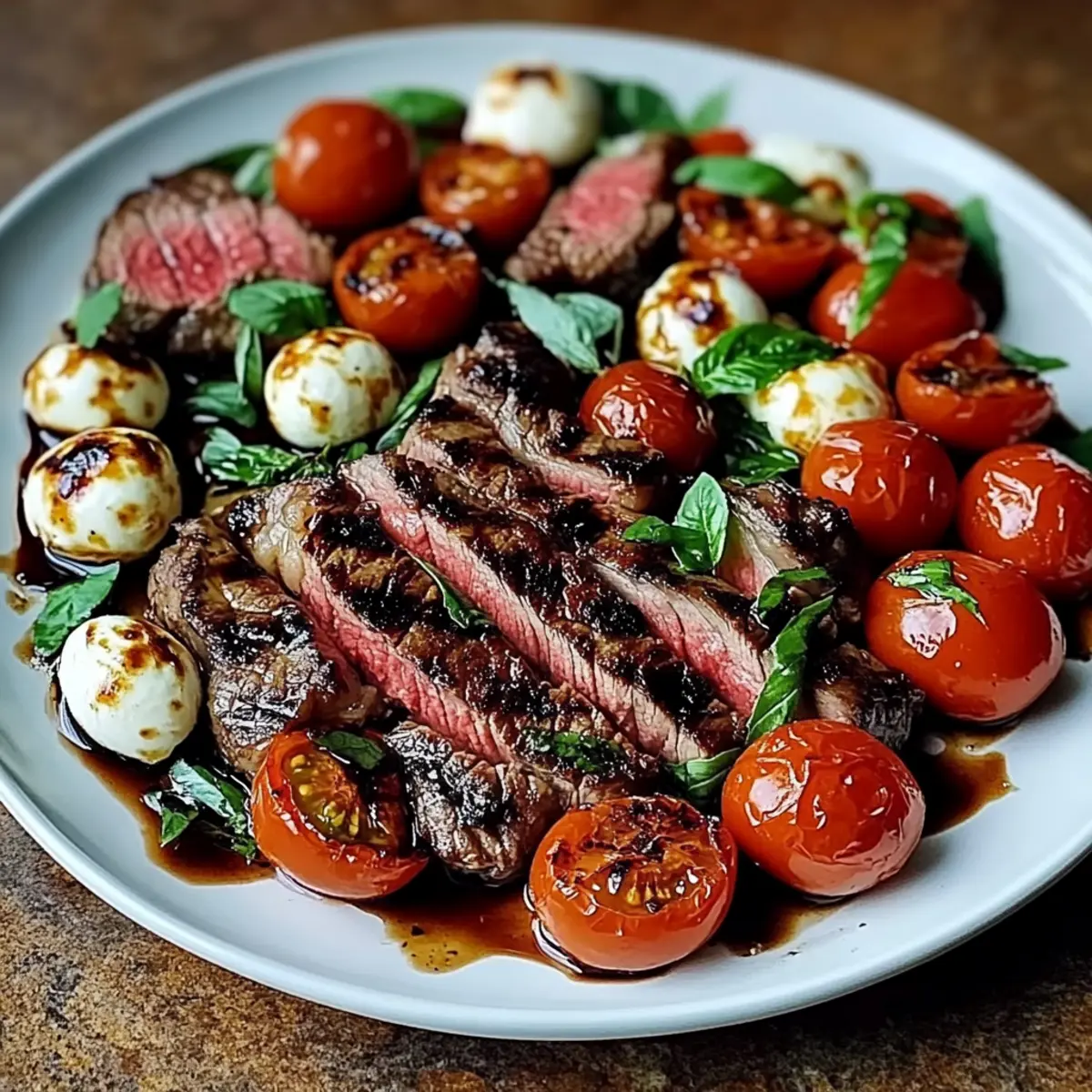 Grilled Flank Steak Caprese with Balsamic Dressing Bliss 1 27dc2fe1 42eb 4ae9 8b23 44dc0953a2bbtr hbyhul