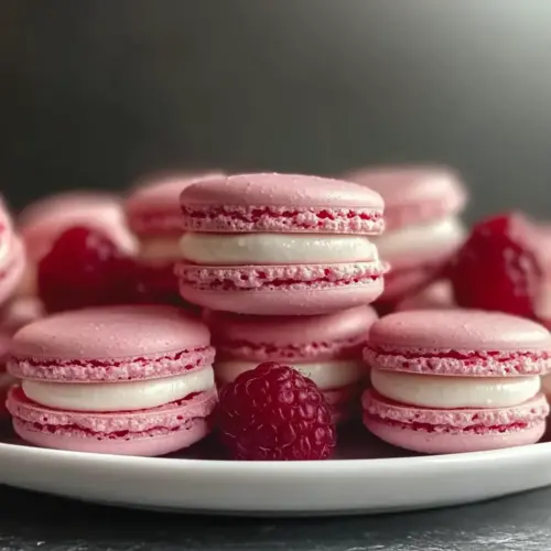 Raspberry Macarons Recipe