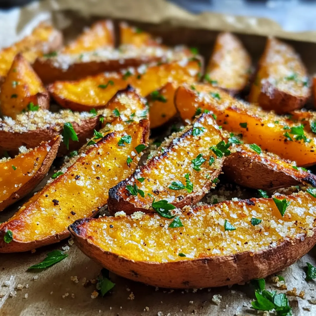 Crispy Garlic Parmesan Sweet Potato Wedges You'll Love 2 33eea905 bc48 4525 835b f45aa200e329bl ramk40