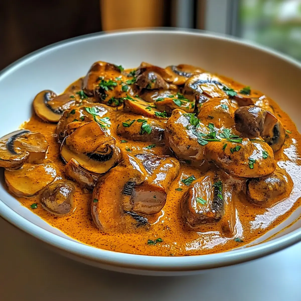 Creamy Hungarian Mushroom Paprikash: Comfort in Every Bite 4 Hungarian Mushroom Paprikash