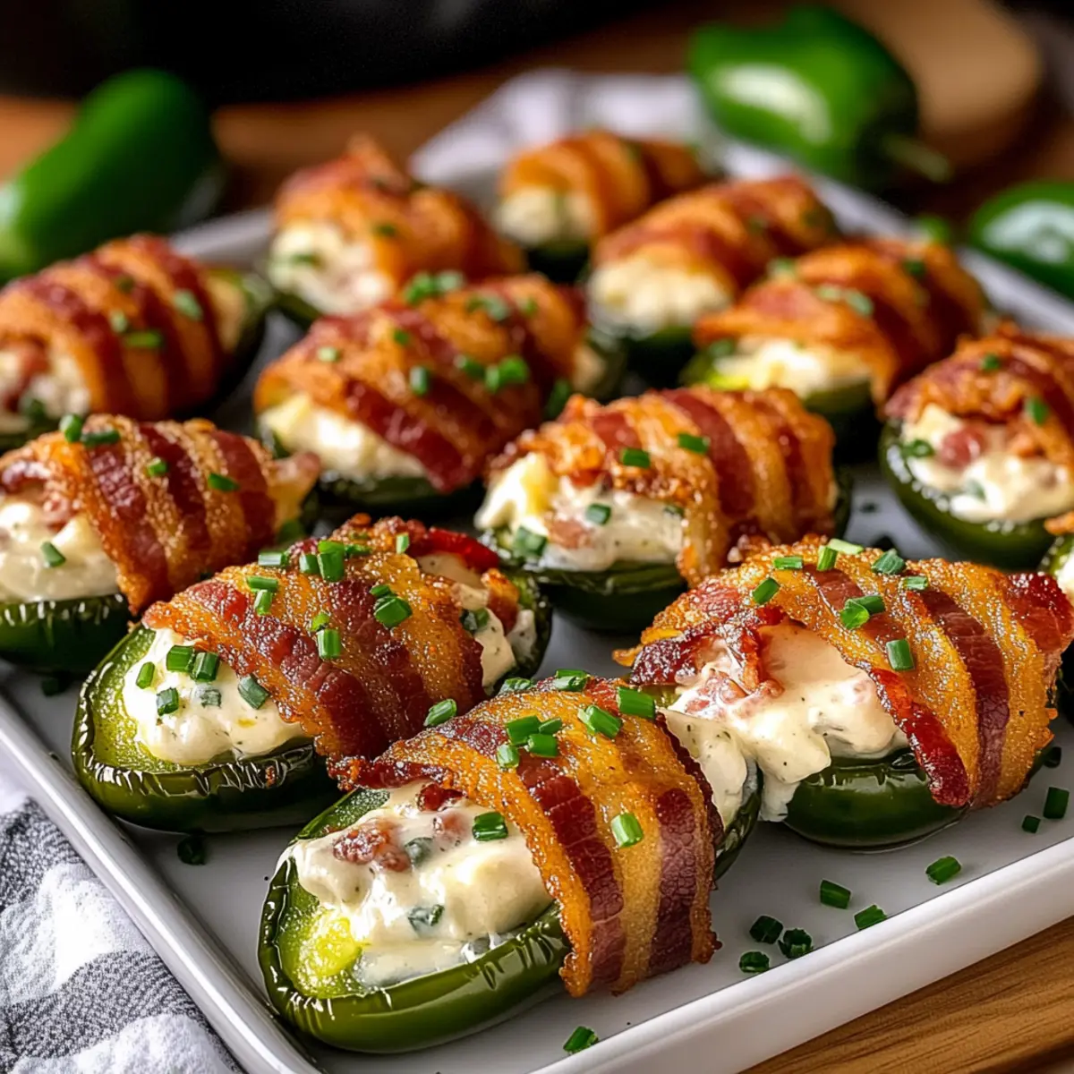 Creamy Stuffed Jalapeno Poppers: The Ultimate Flavor Bombs 4 Creamy Stuffed Jalapeno Poppers