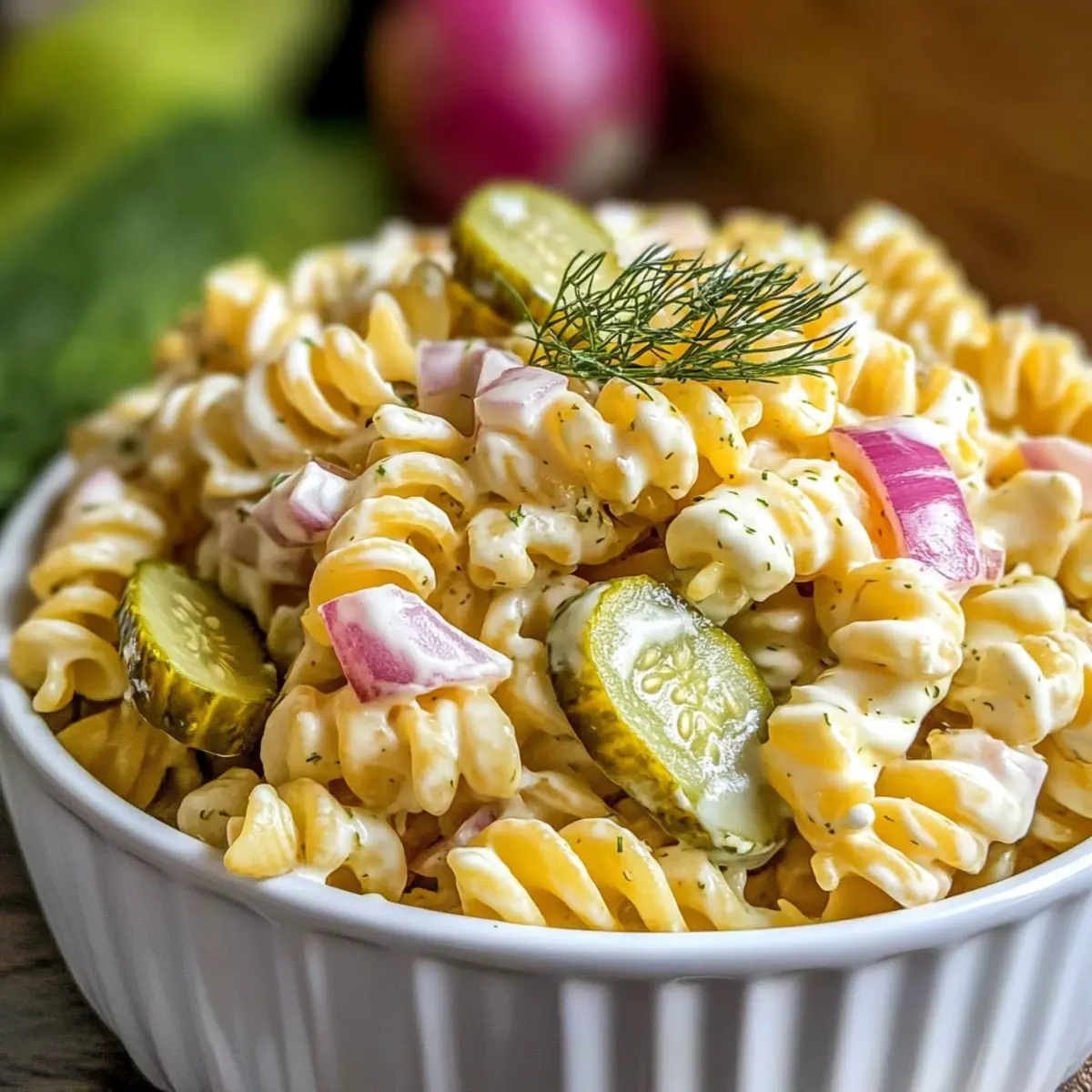 Dill Pickle Pasta Salad - A Creamy Party Favorite You’ll Adore 3 94c7d434 6360 4927 8cf1