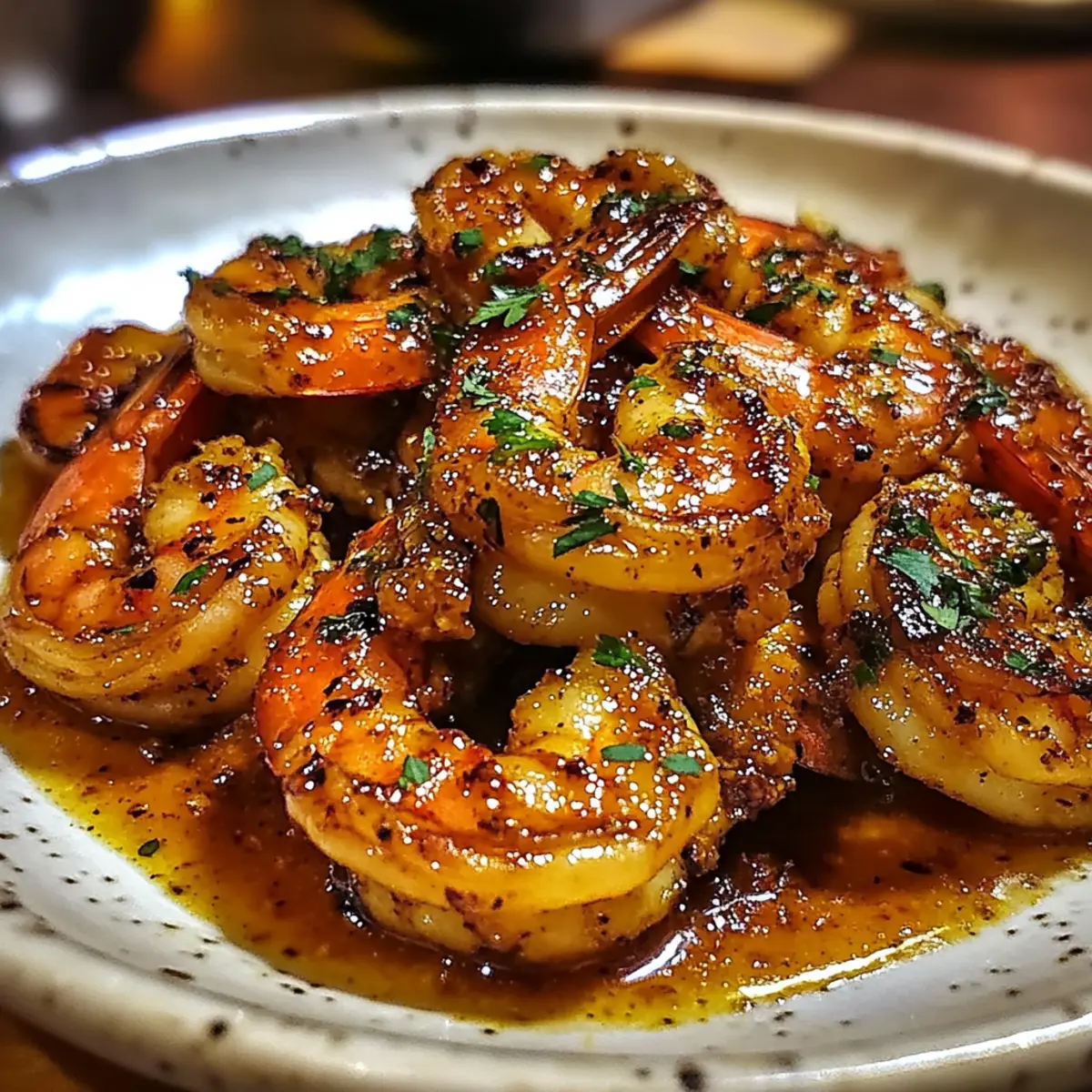 Cajun Hot Honey Shrimp
