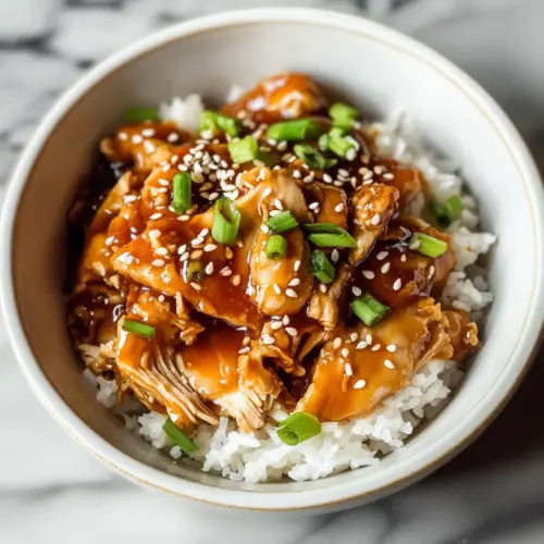 Honey Garlic Slow Cooker Chicken