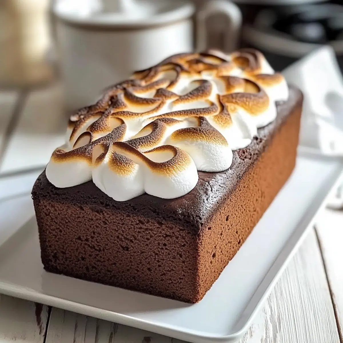 S’mores Loaf Cake