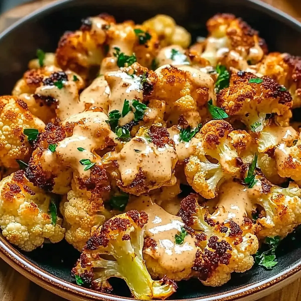 Moroccan Cauliflower with Tahini-Honey: A Flavorful Vegan Treat 2 e099a5cd 4f73 4eea a53c
