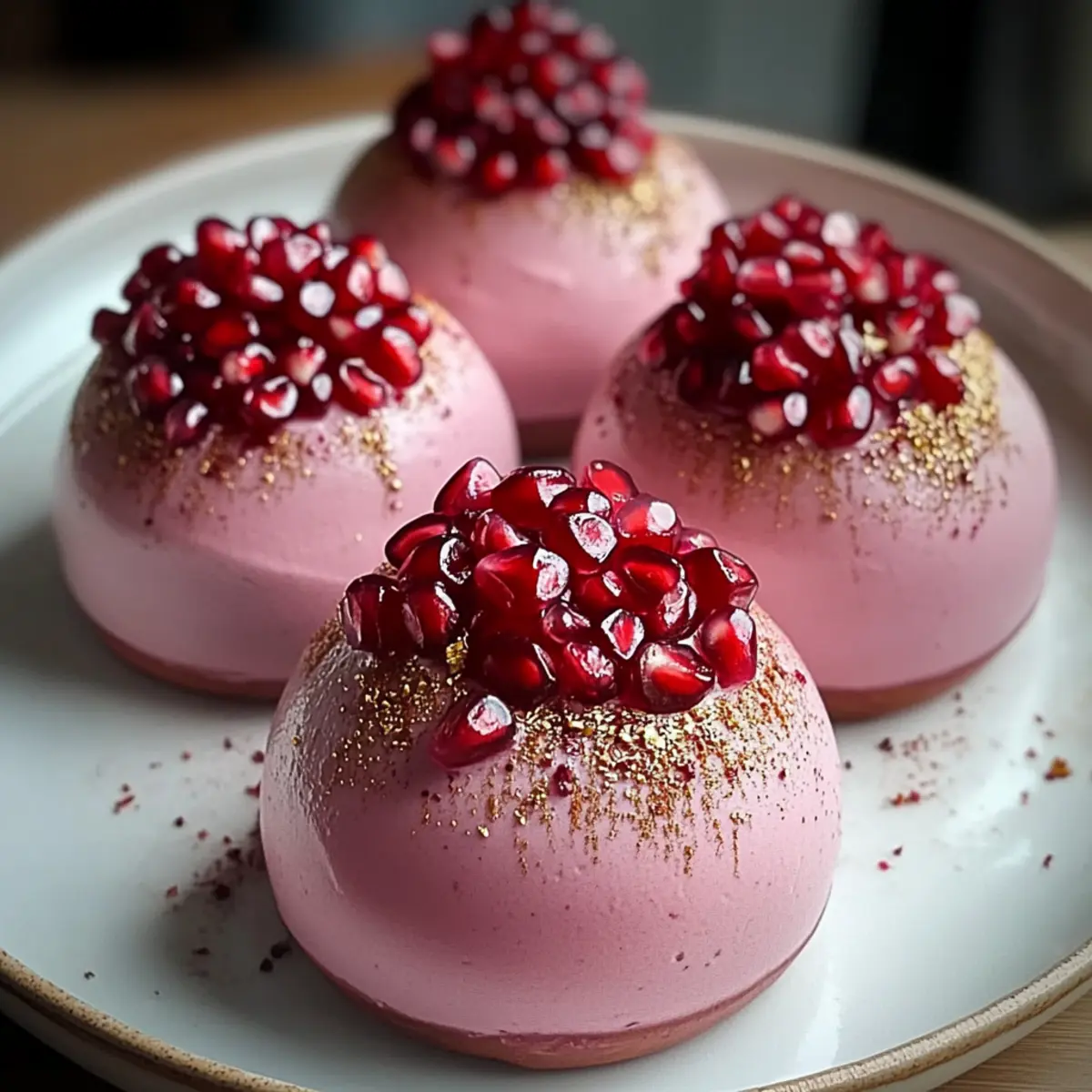 Pomegranate Mousse Domes: A Divine Dessert Experience 3 f38c3a24 9925 4df0 a686