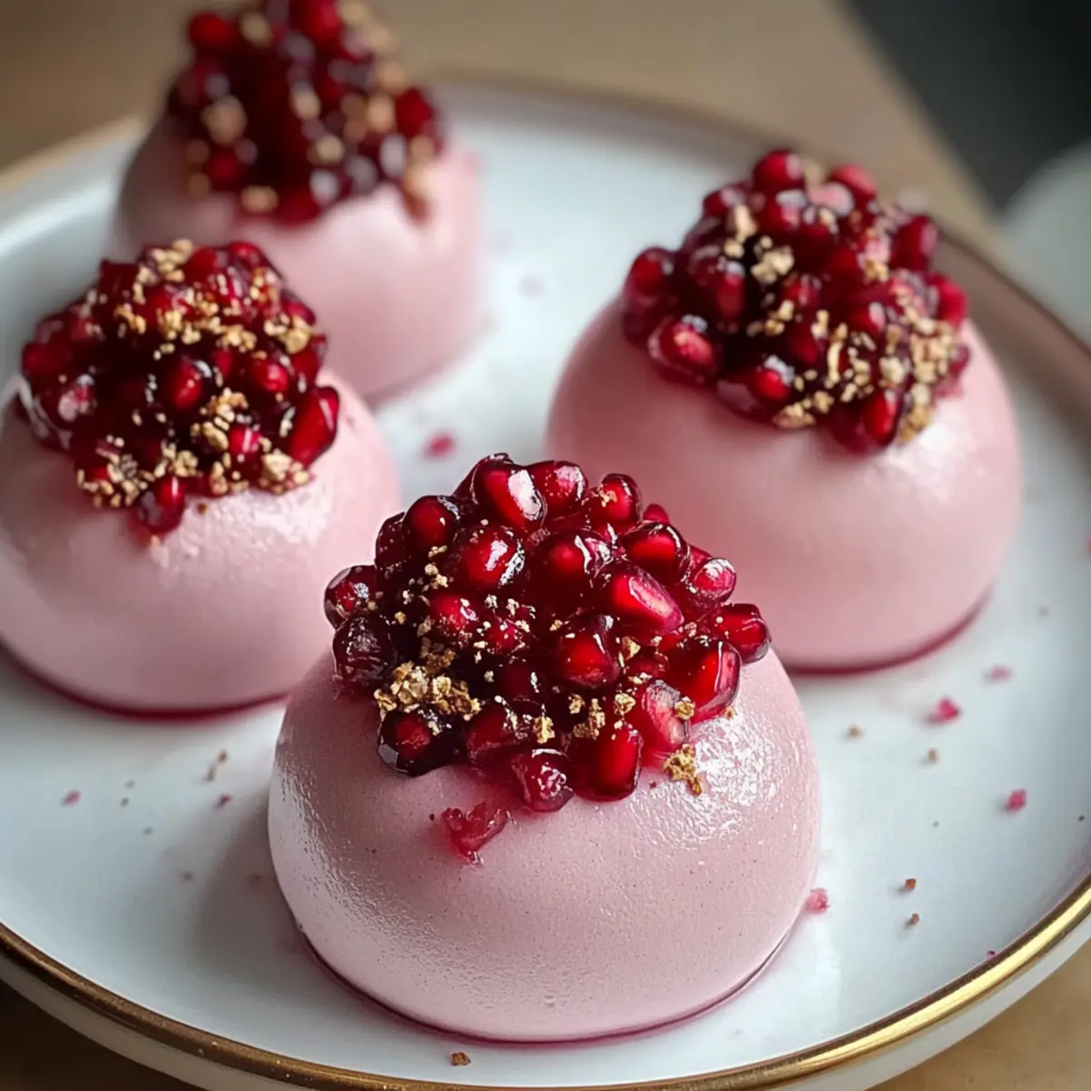 Pomegranate Mousse Domes: A Divine Dessert Experience 4 Pomegranate Mousse Domes