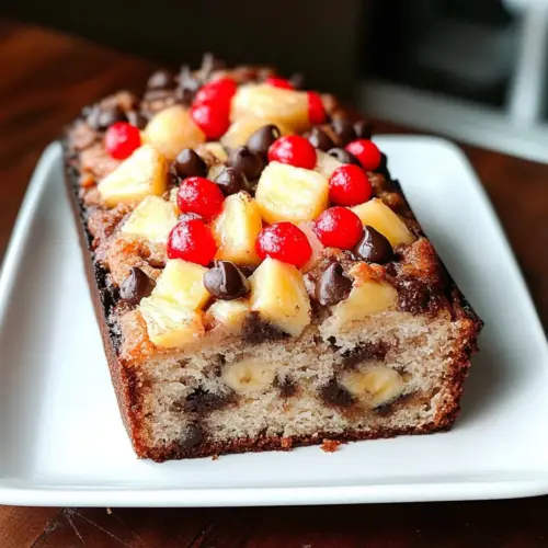 Banana Split Bread