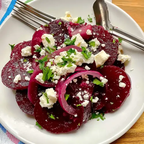 Greek Beet Salad (Patzarosalata)