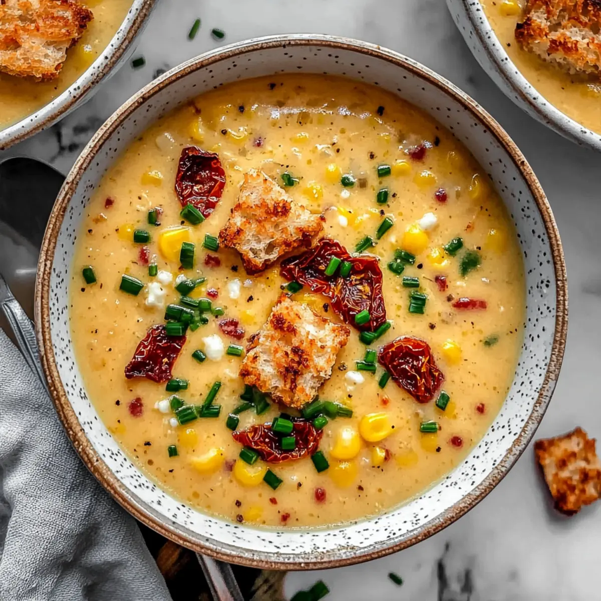 Sun Dried Tomato Corn Chowder