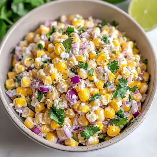 Street Corn Salad with Greek Yogurt