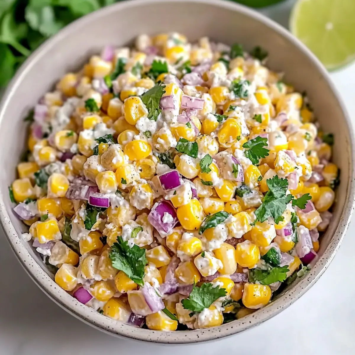 Street Corn Salad with Greek Yogurt That's Summer-Ready! 4 Street Corn Salad with Greek Yogurt