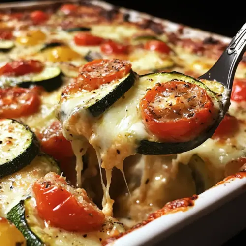 Savory Garden Zucchini Casserole