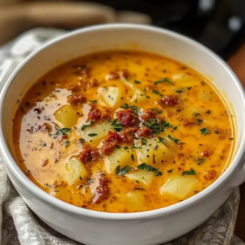 Creamy Chorizo Potato Soup