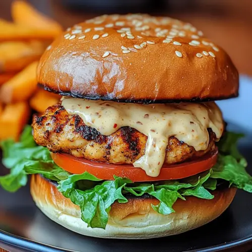 Spicy Chipotle Chicken Burger