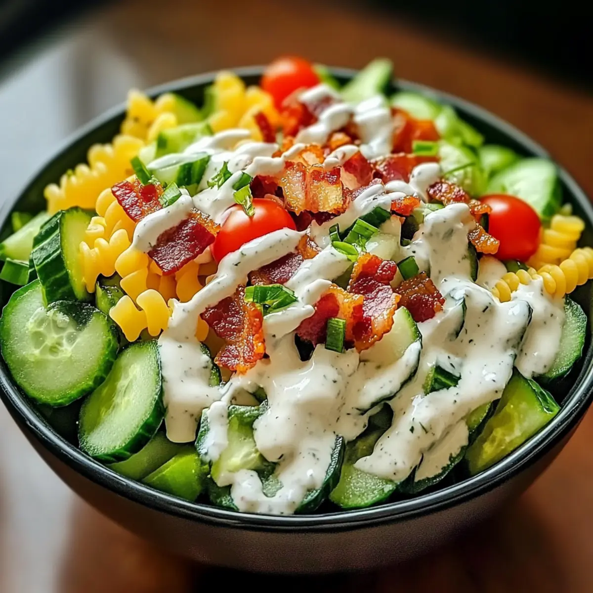 Crisp and Creamy Cucumber Ranch Crack Salad Recipe You'll Love 3 3cb04cfb ed18 458a 9e22 3520c4998d75br zmi2tj