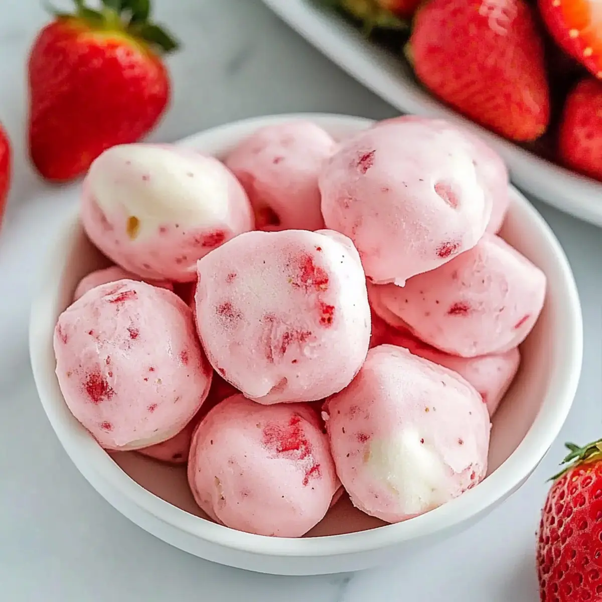 Deliciously Easy Strawberry Yogurt Bites for Guilt-Free Snacking 4 Easy Strawberry Yogurt Bites