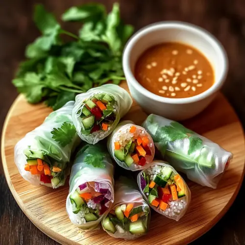 Delish Thai Spring Rolls: Fresh, Flavor-Packed & Fun to Make 1 Delish Thai Spring Rolls