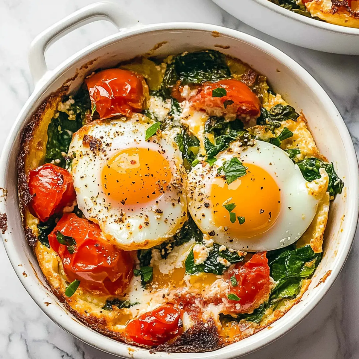 Baked Feta Eggs Recipe