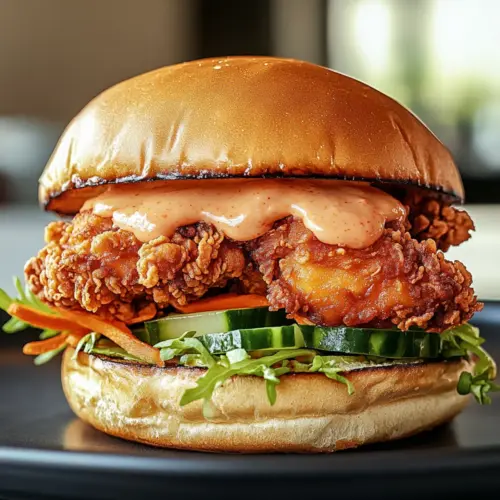 Thai Fried Chicken Sandwich