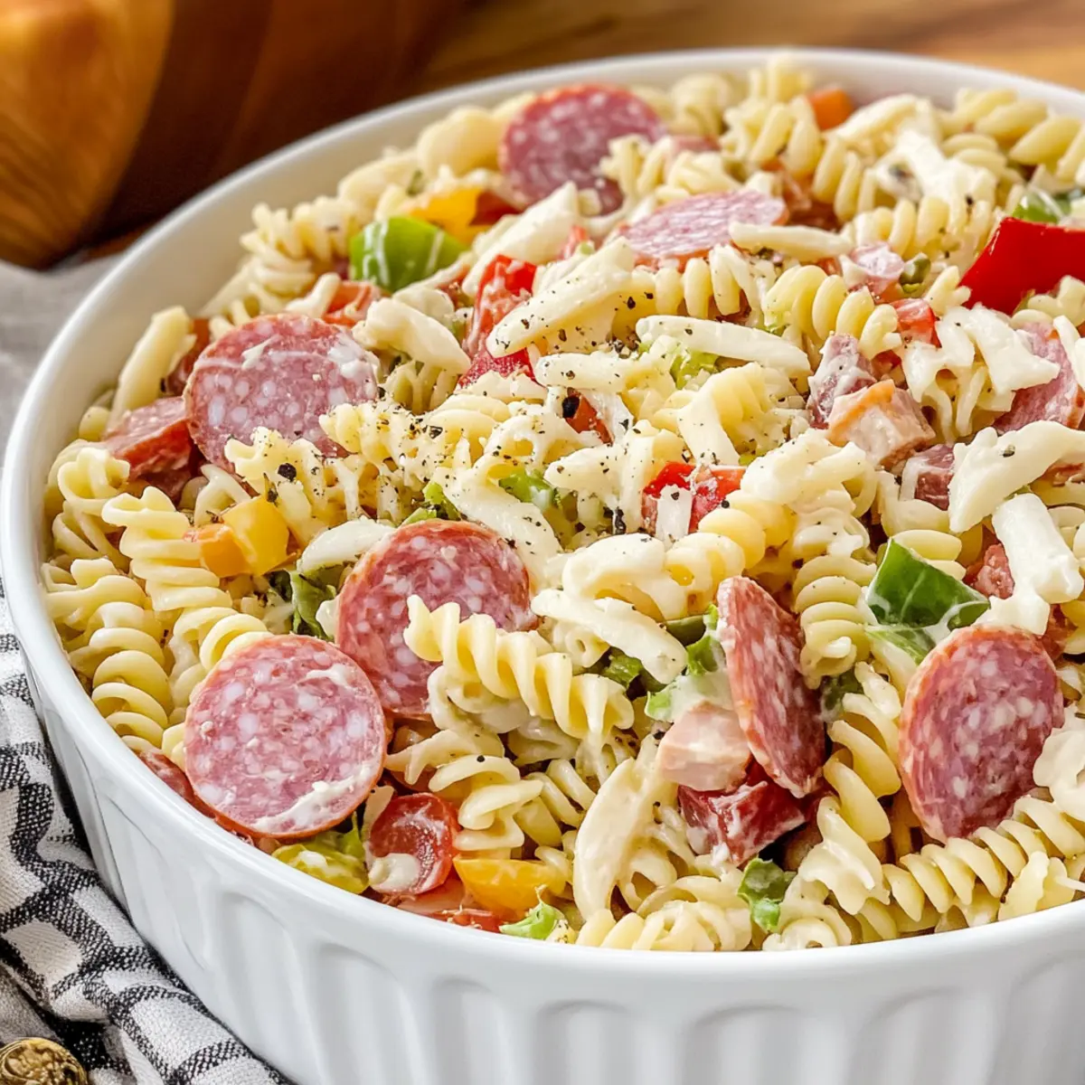 Grinder Pasta Salad: A Flavorful Twist on a Classic Favorite 2 59b460bd 62b9 4de8 b73a