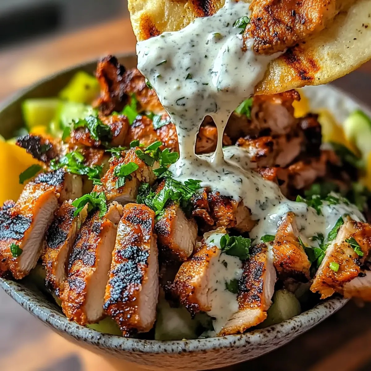 Chicken Shawarma with Garlic Sauce Recipe (Easy & Delicious)