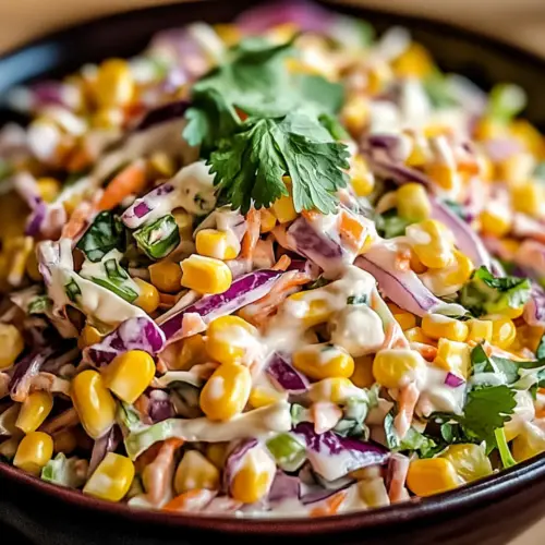 Mexican Street Corn Coleslaw