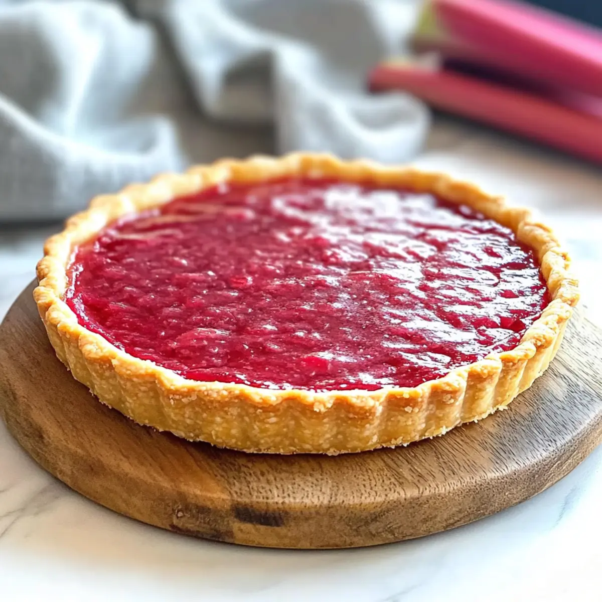 Sweet Rhubarb Custard Tart That'll Brighten Your Day 2 883b10a7 e39b 4391 bbb9 01456f525fb5bl vck4u4